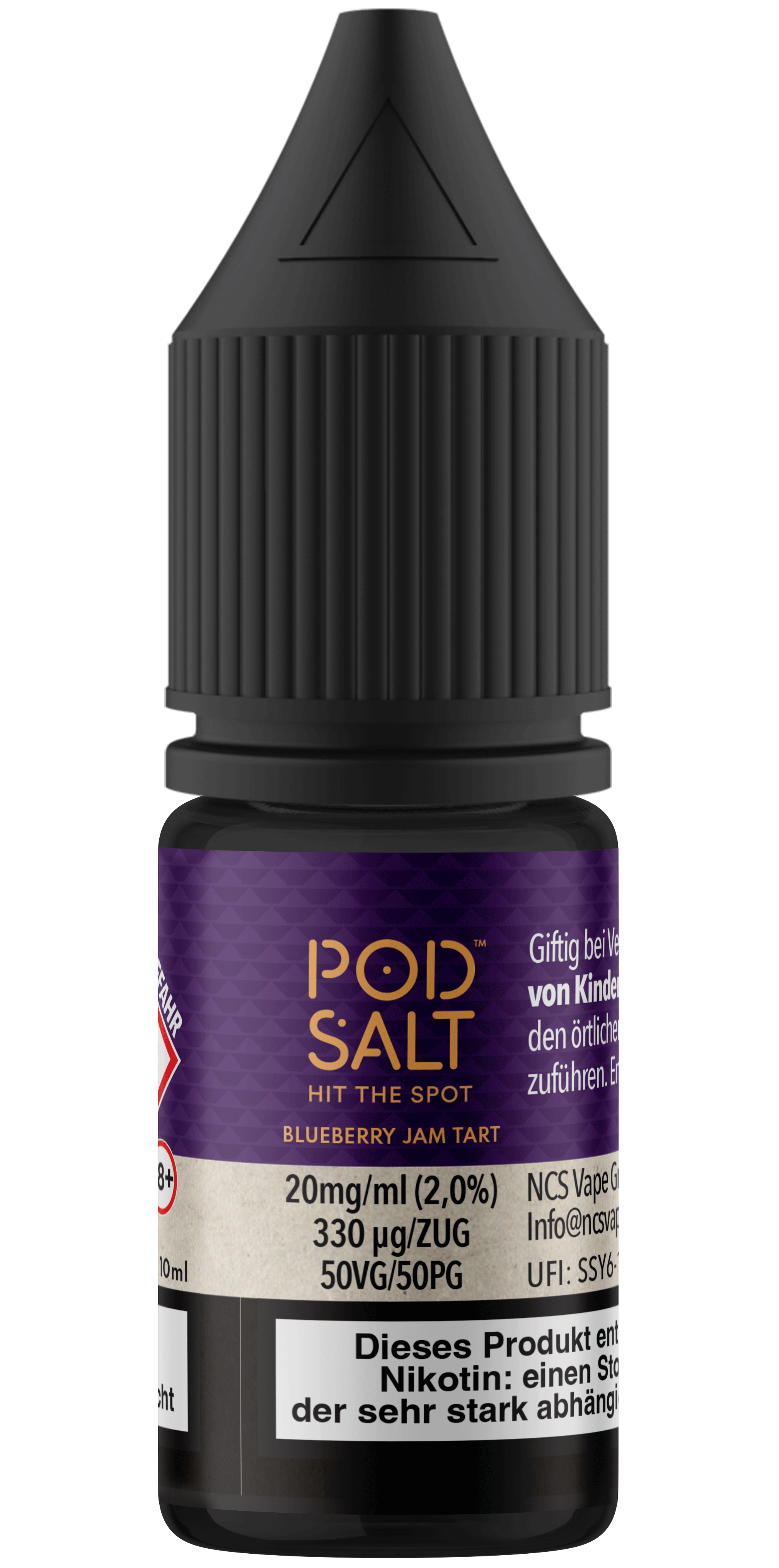Pod Salt Fusion - Blueberry Jam Tart