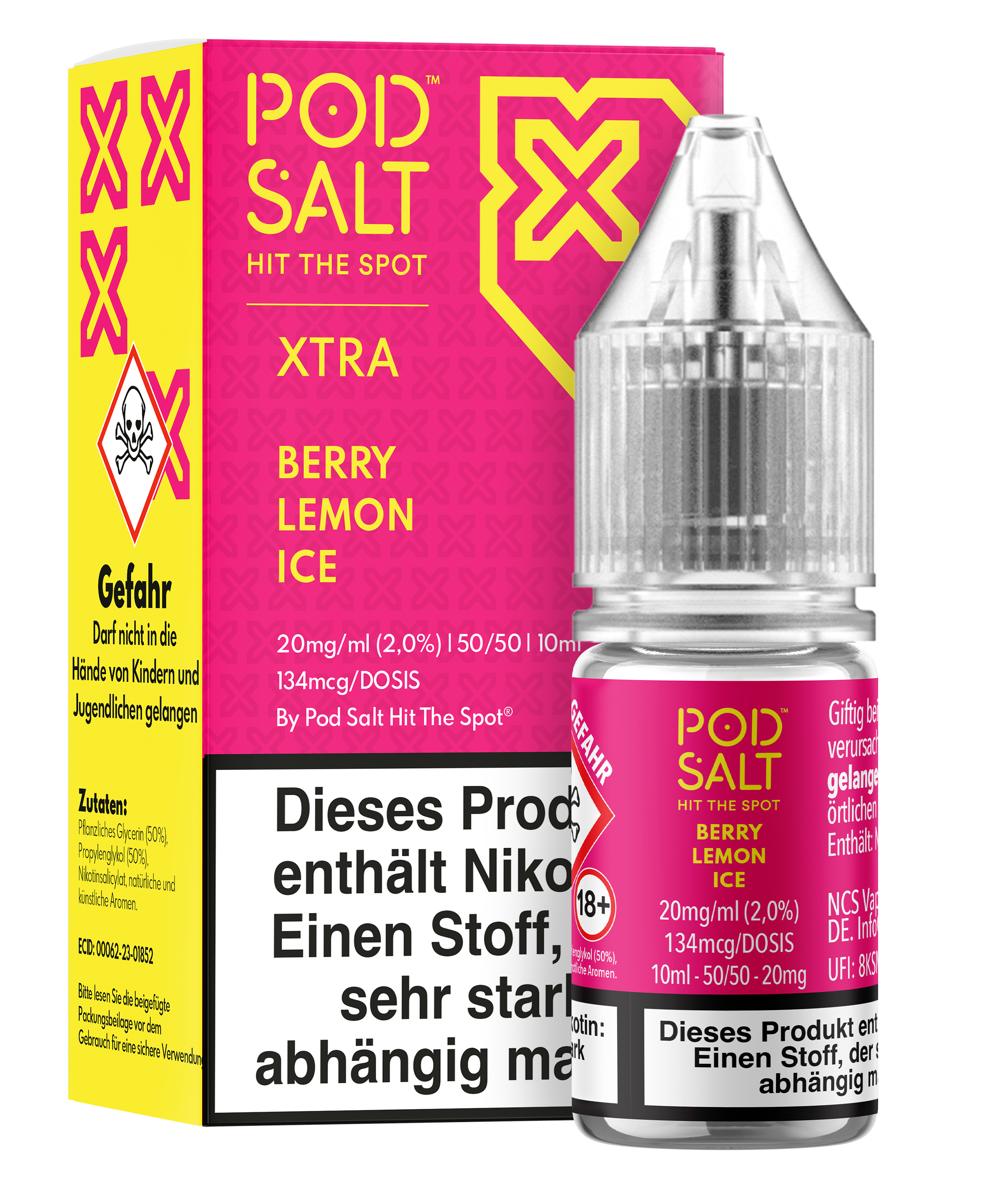 Pod Salt Xtra - Berry Lemon Ice