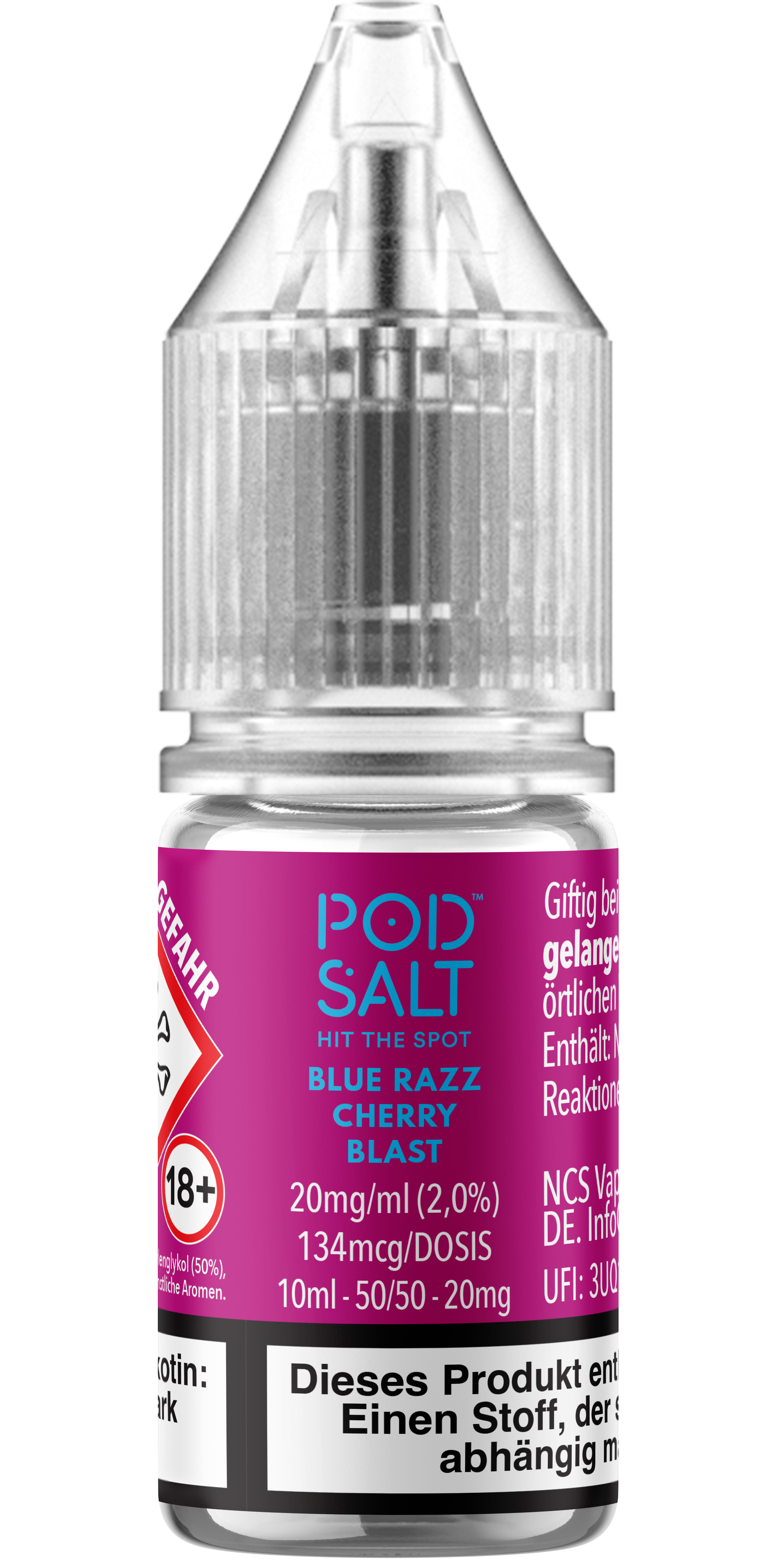 Pod Salt Xtra - Blue Razz Cherry Blast
