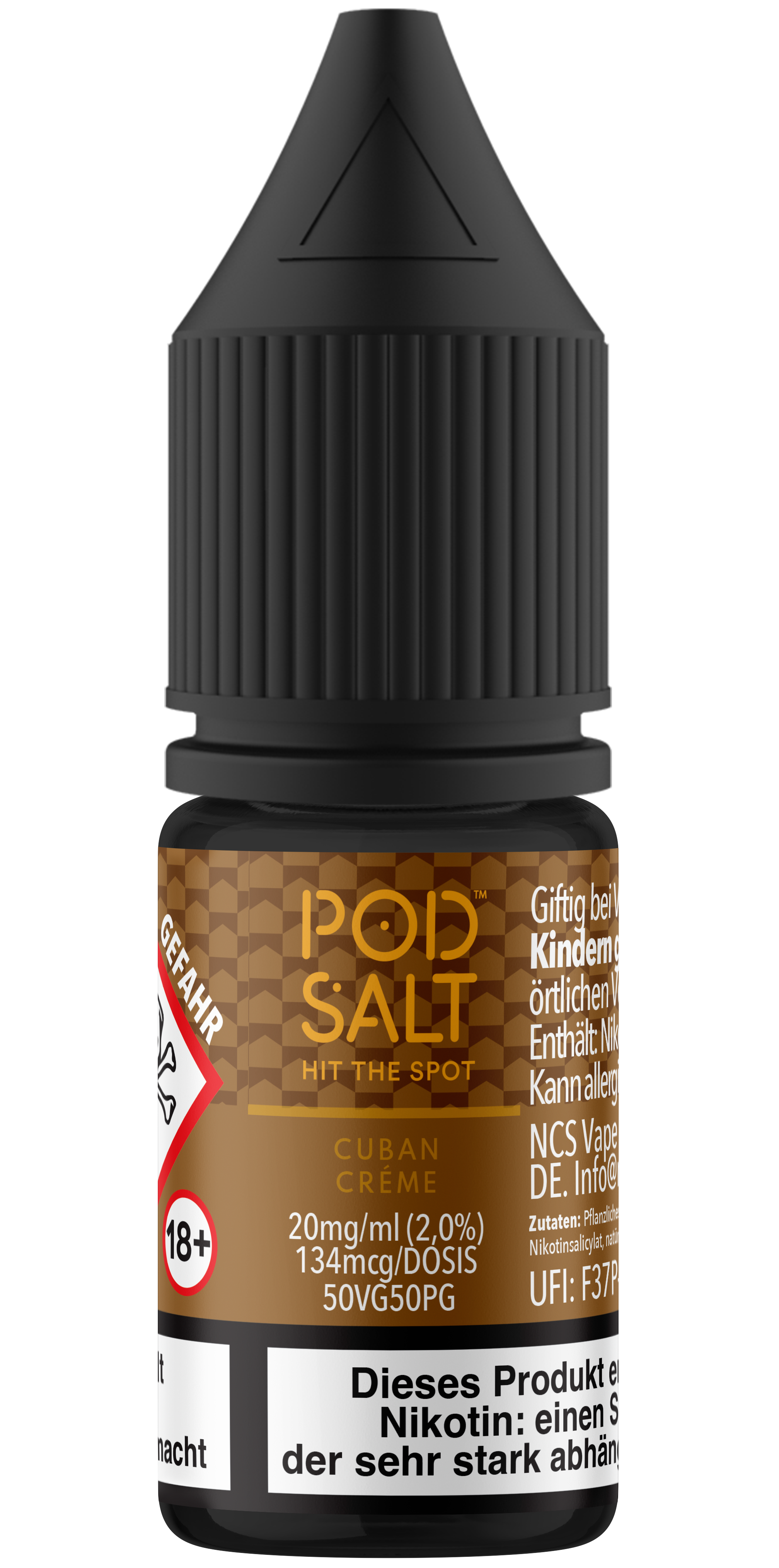 Pod Salt Origin - Cuban Creme