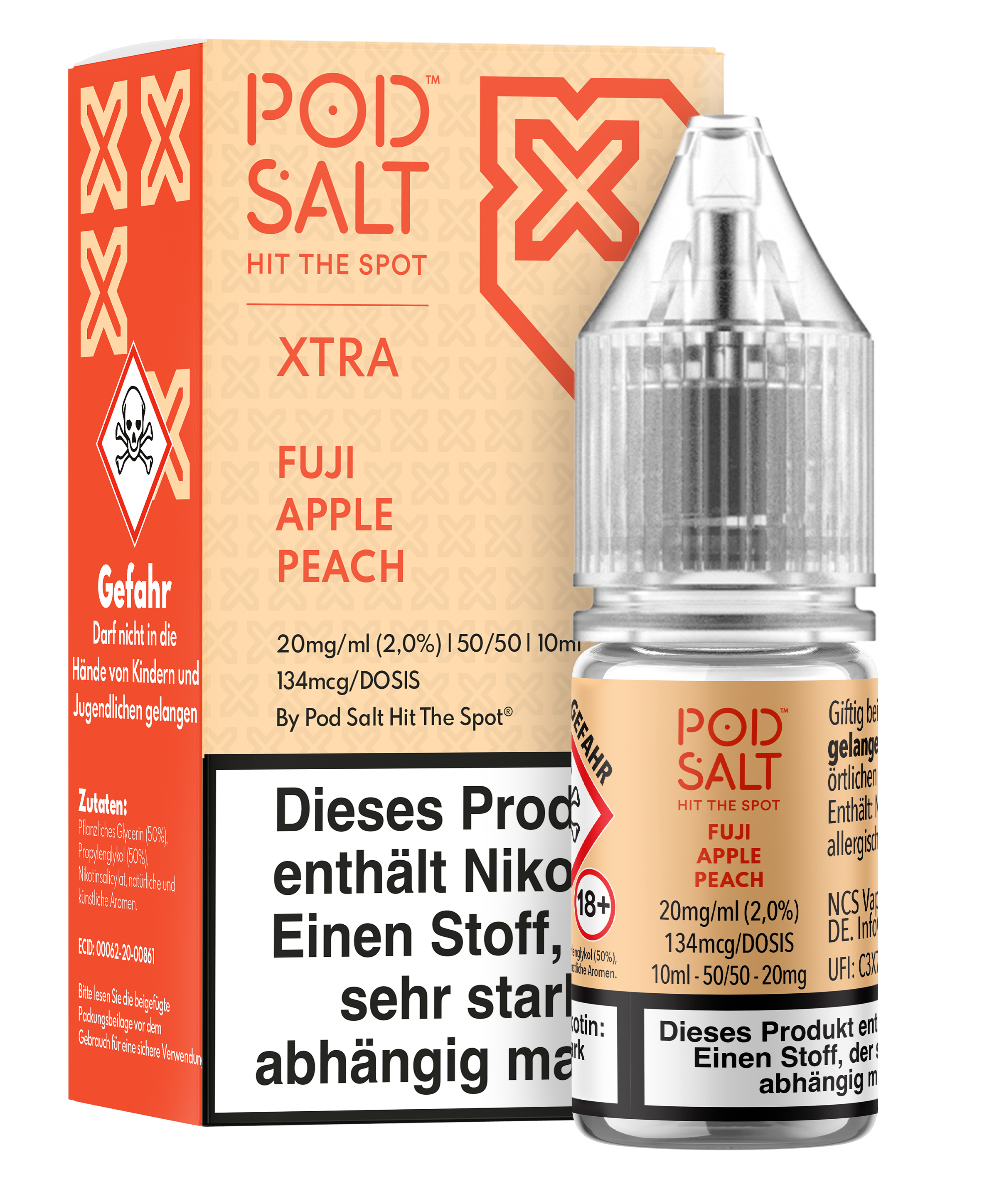 Pod Salt Xtra - Fuji Apple Peach