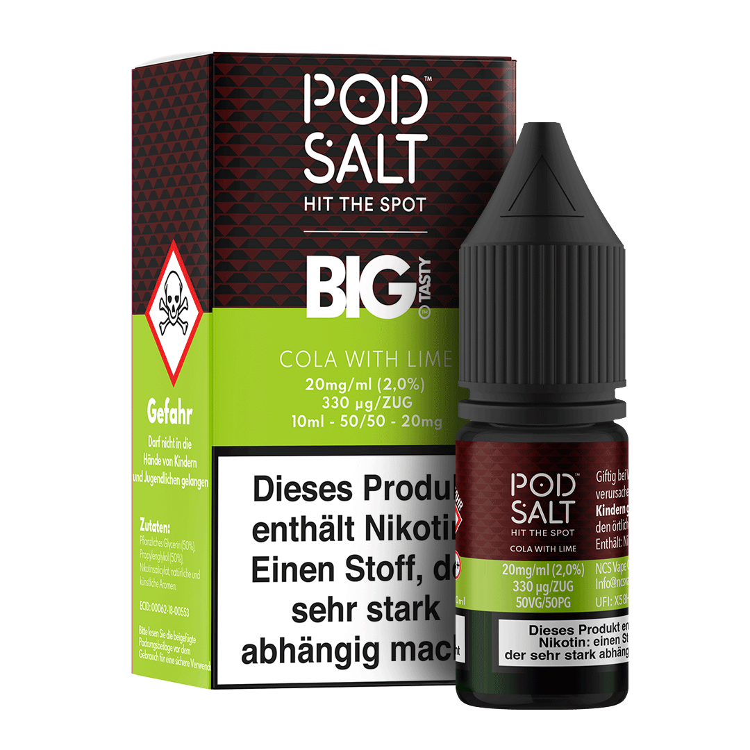 Pod Salt Fusion - Cola Lime