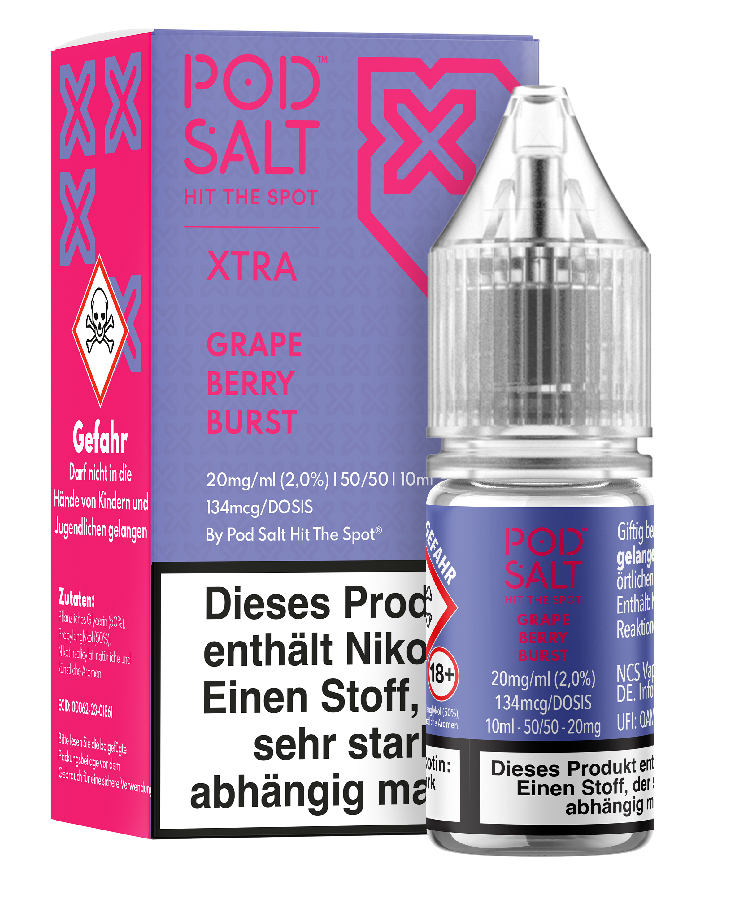Pod Salt Xtra - Grape Berry Burst