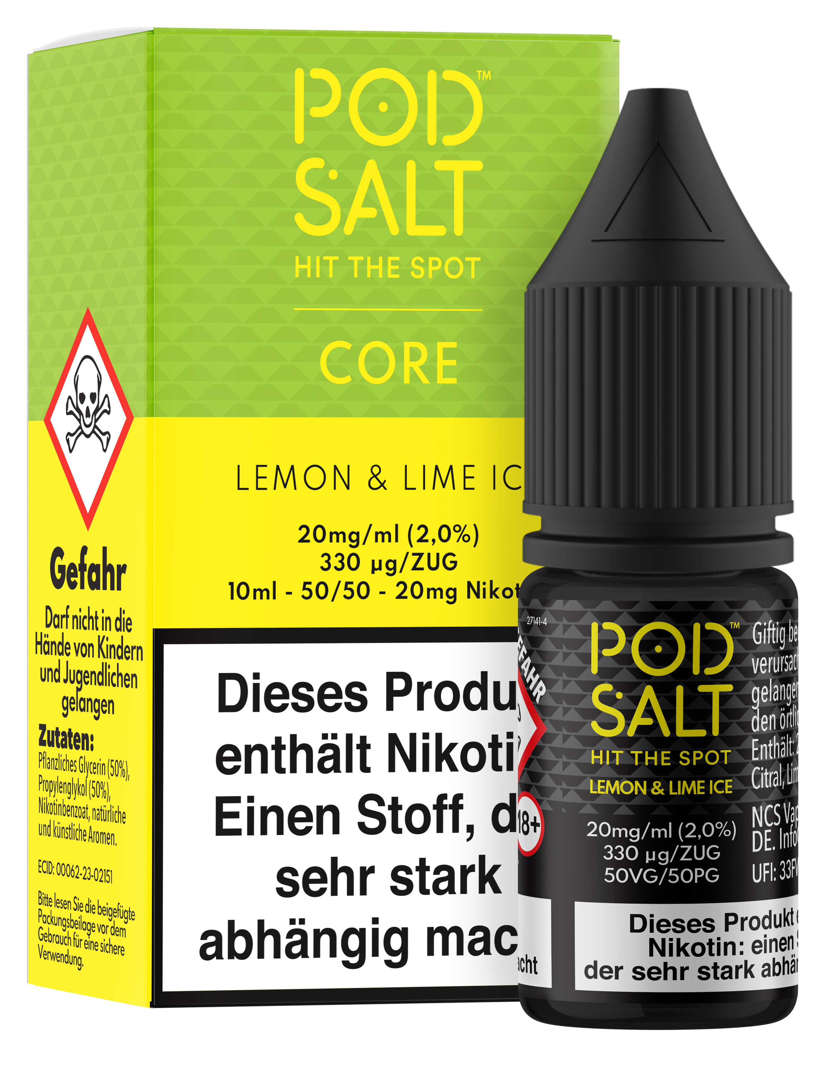 Pod Salt - Lemon & Lime Ice