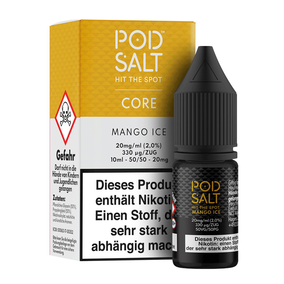 Pod Salt - Mango Ice