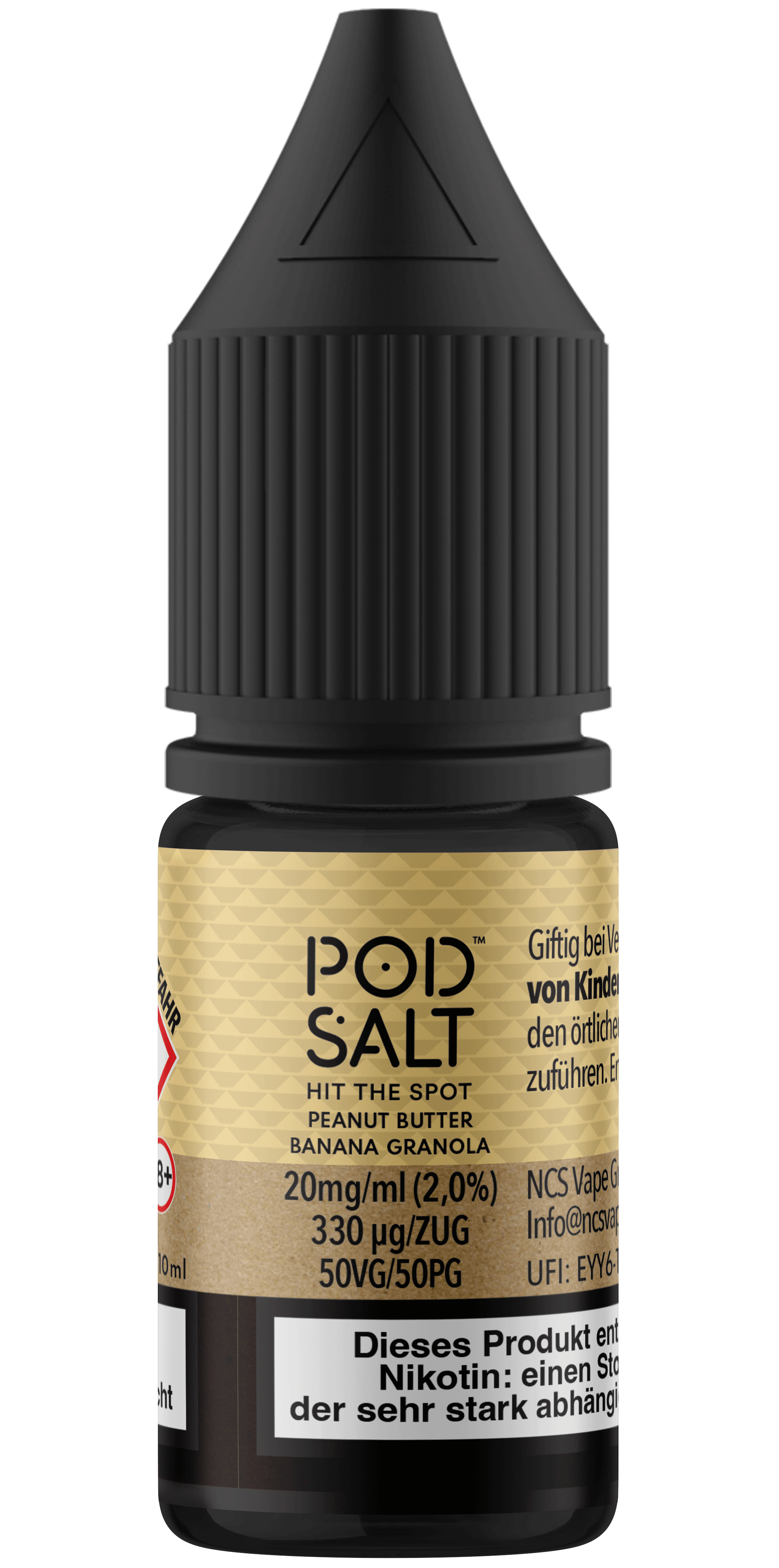 Pod Salt Fusion - Peanut Butter Banana Granola