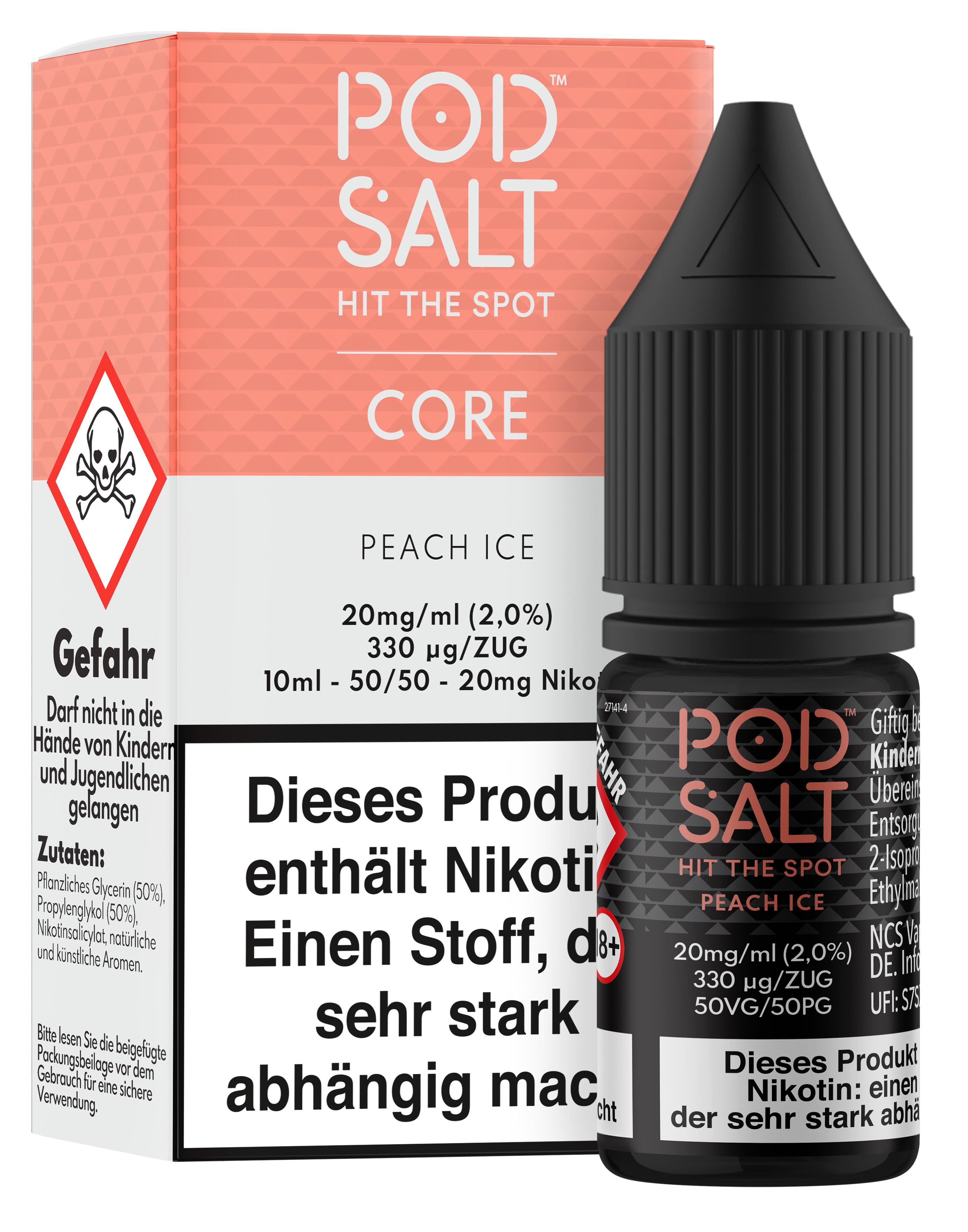 Pod Salt - Peach Ice