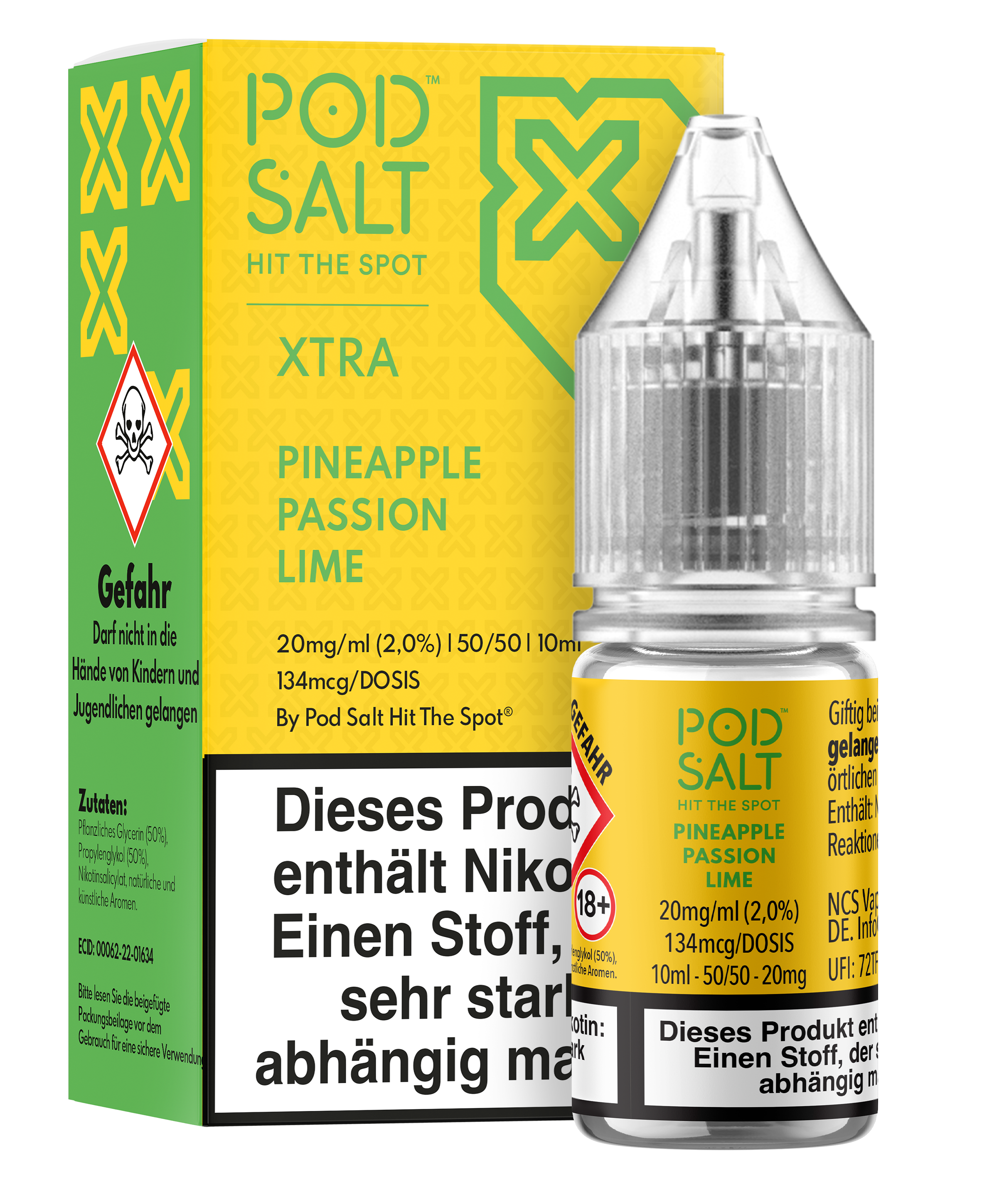 Pod Salt Xtra - Pineapple Passion Lime