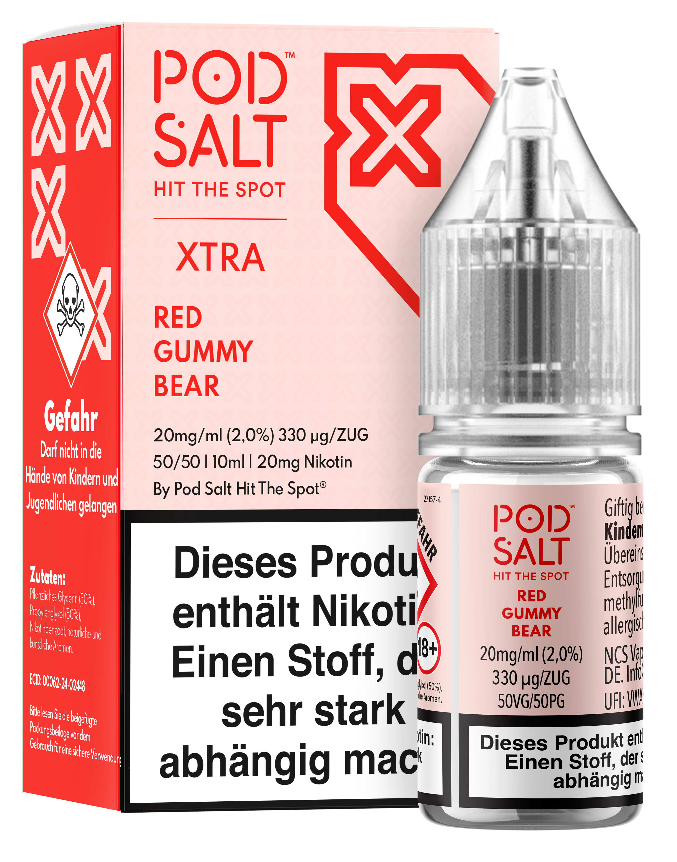 Pod Salt Xtra - Red Gummy Bear