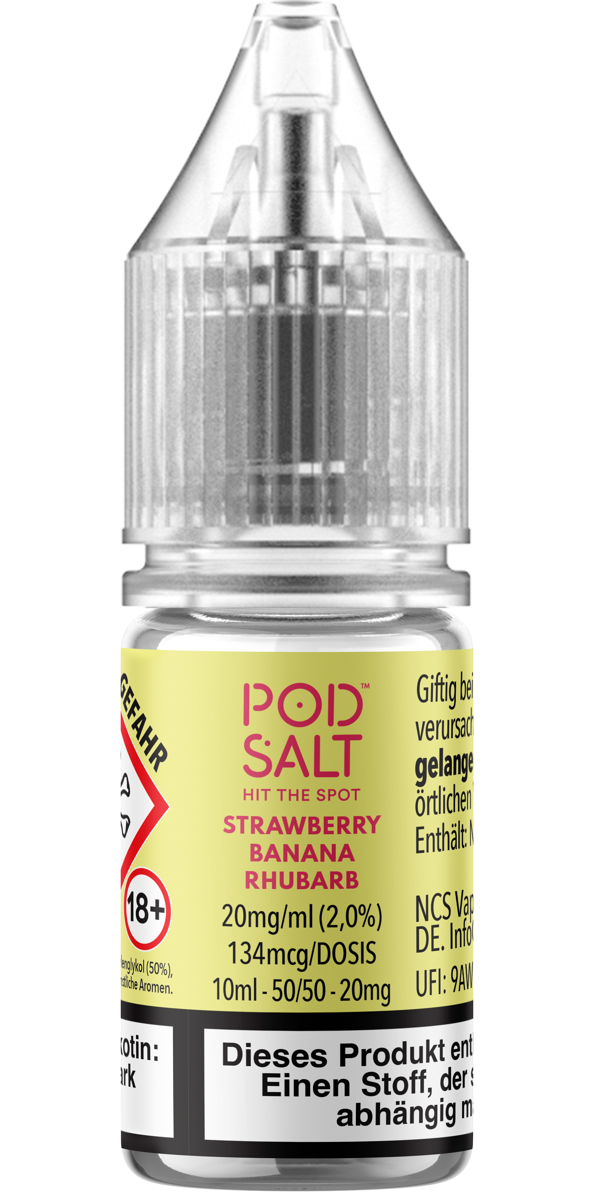 Pod Salt Xtra - Strawberry Banana Rhubarb