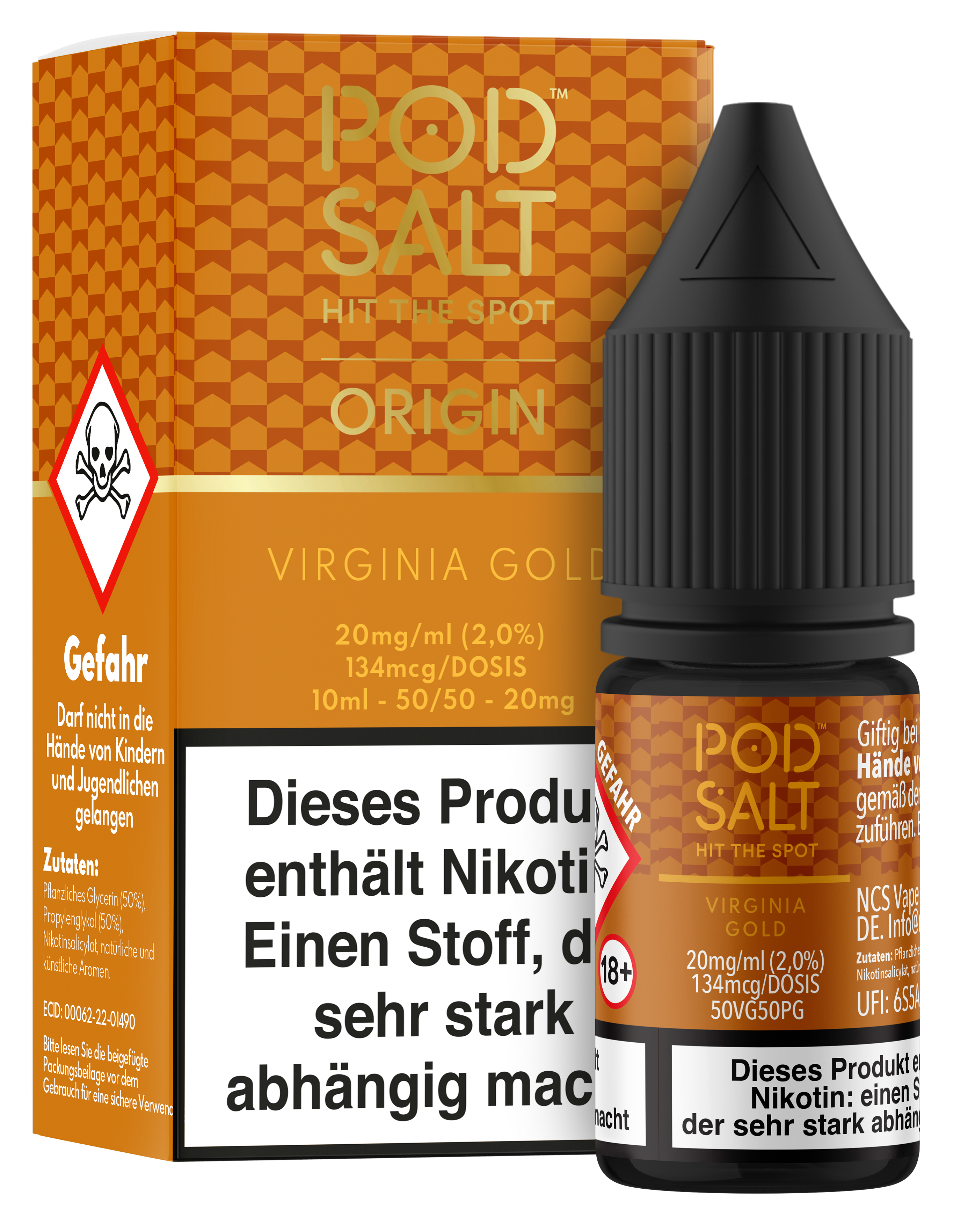 Pod Salt Origin - Virginia Gold
