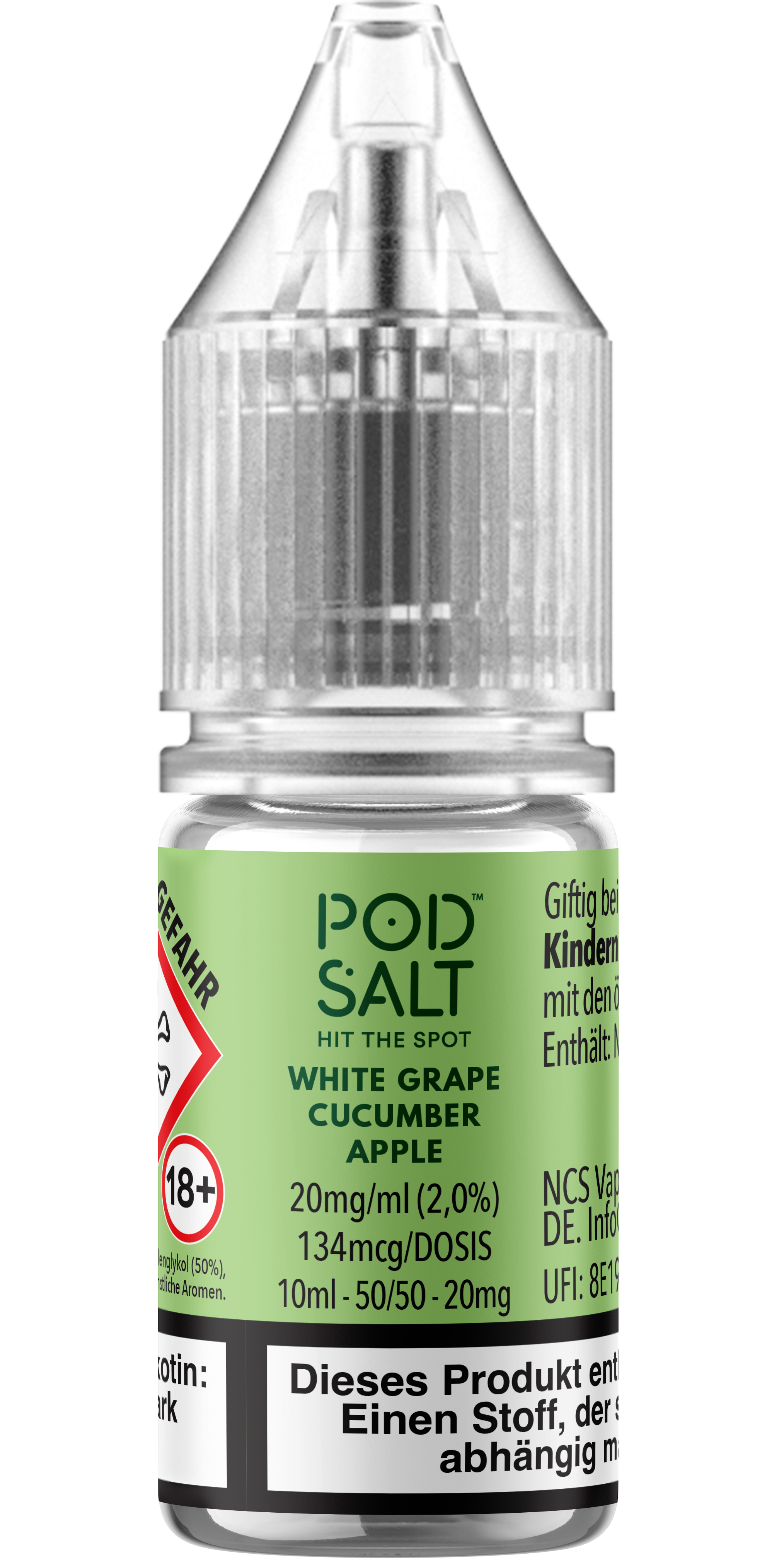 Pod Salt Xtra - White Grape Cucumber Apple