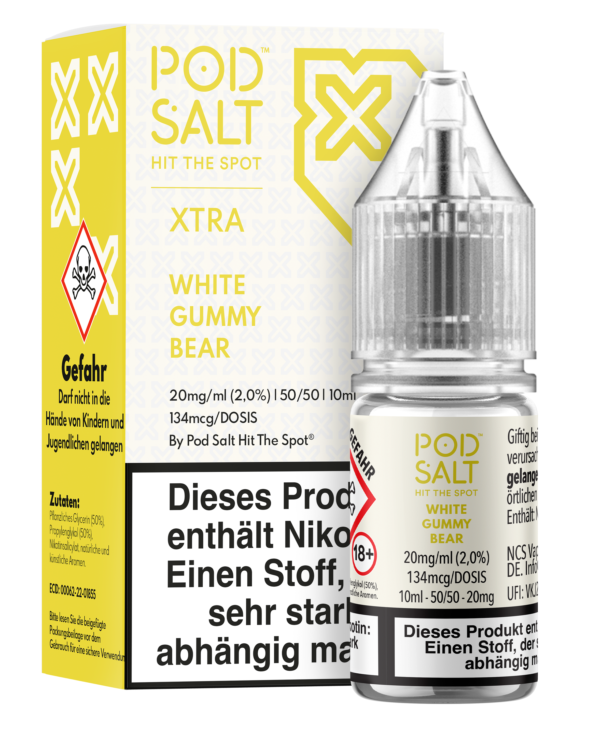 Pod Salt Xtra - White Gummy Bear